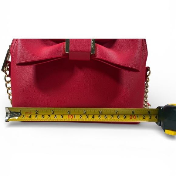 Betsey Johnson Red Bow Crossbody - Picture 11 of 12